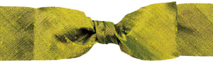 Harvest Gold Dupioni silk ribbon Midori brand bias cut made in India