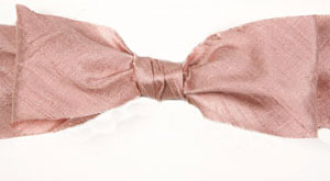 Rosebud Dupioni silk ribbon Midori brand bias cut made in India
