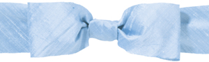 Ice Blue Dupioni silk ribbon Midori brand bias cut made in India