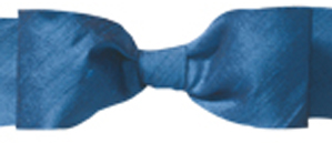 Curacao Dupioni silk ribbon Midori brand bias cut made in India